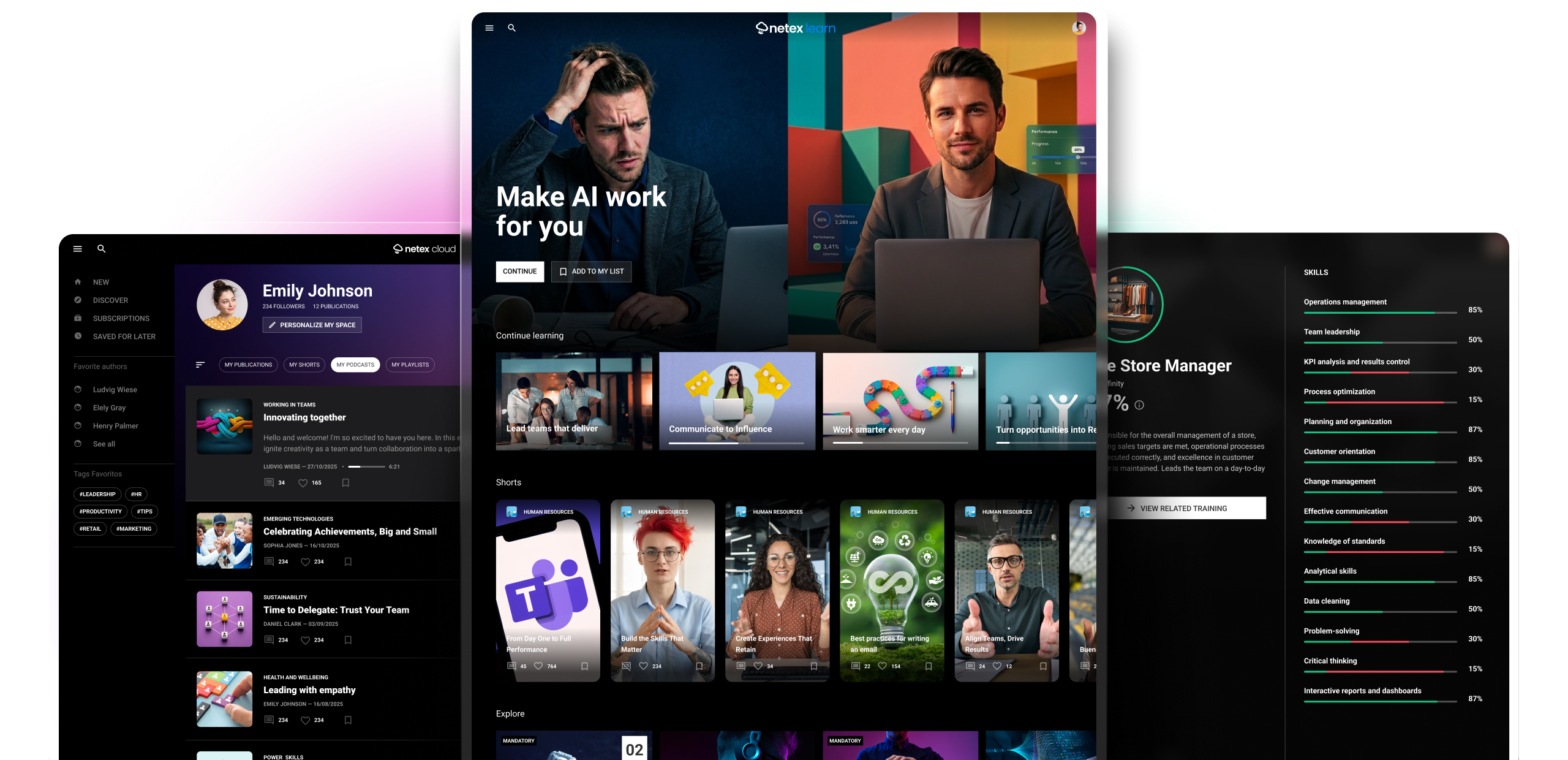 Hermosas pantallas del ecosistema