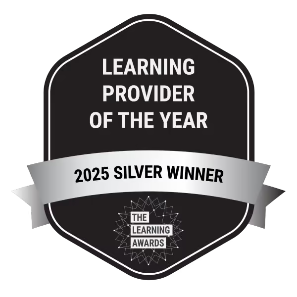 The learning awards 2025 silver winner